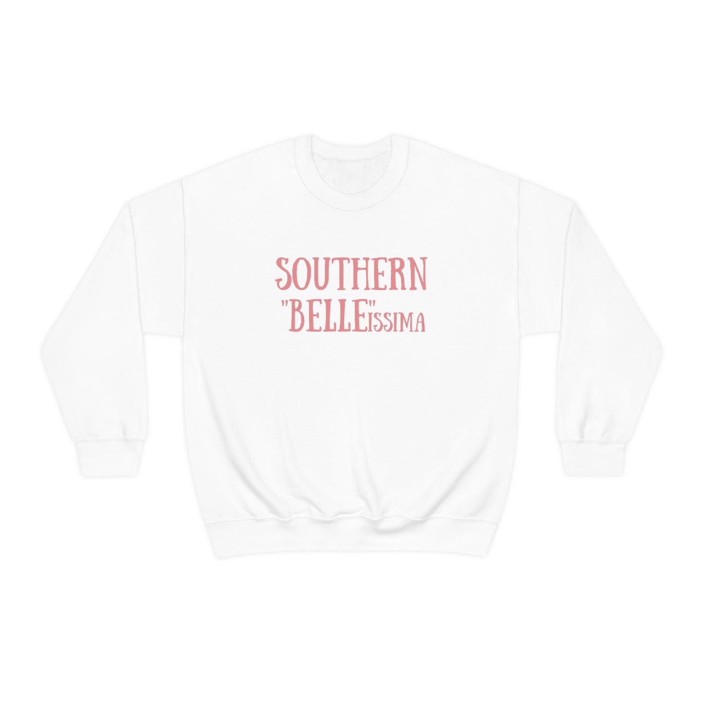 Southern "Belle"issima Sweatshirt - Nude Lipstick