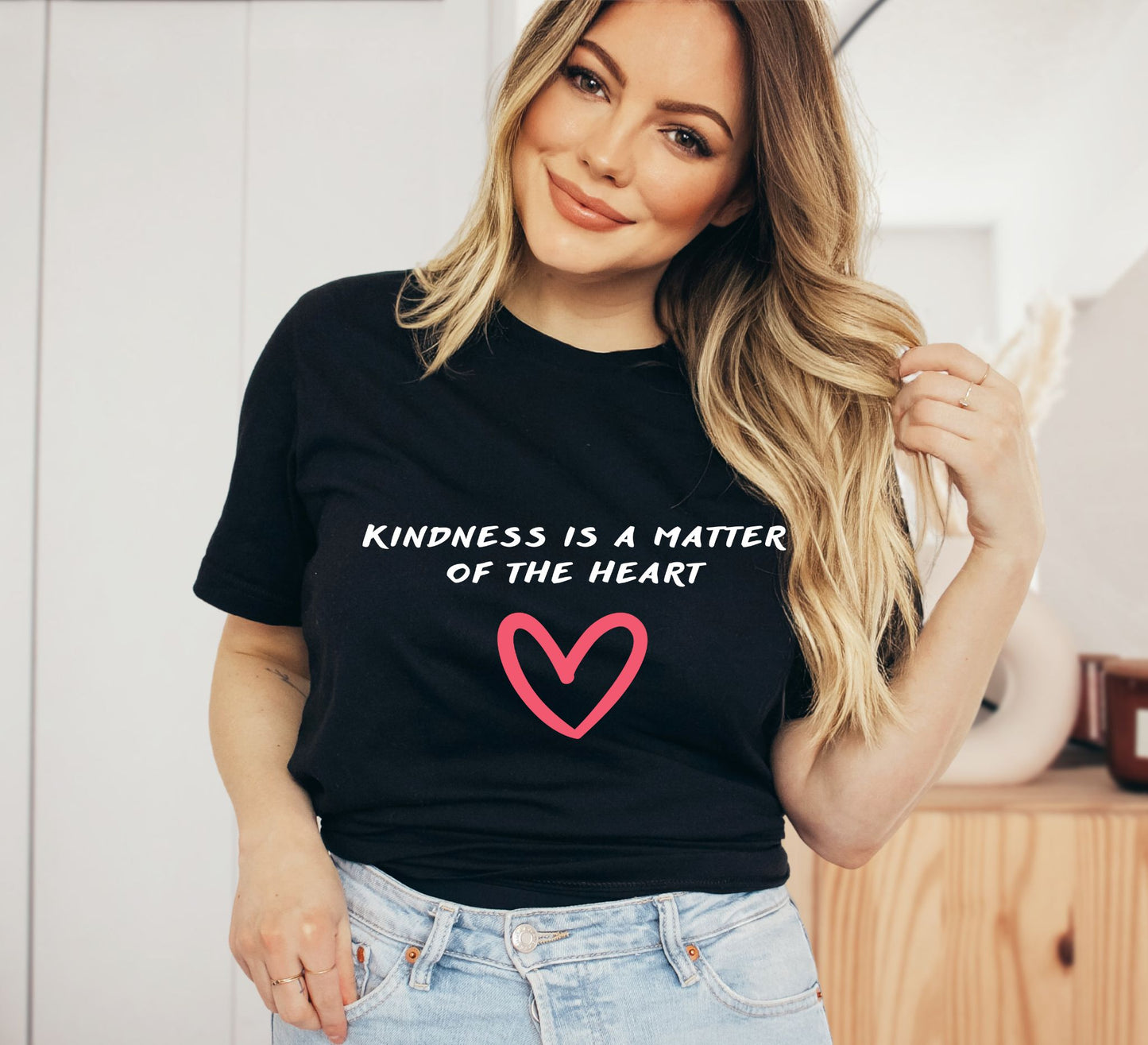 Kindness is a Matter of the Heart T-Shirt - I Big Heart You