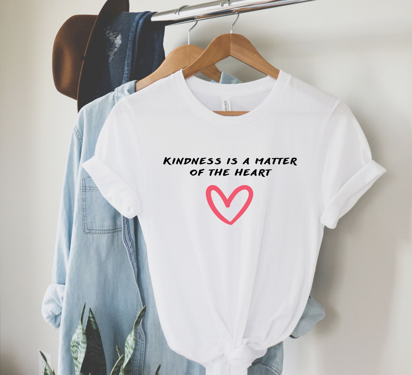 Kindness is a Matter of the Heart T-Shirt - I Big Heart You