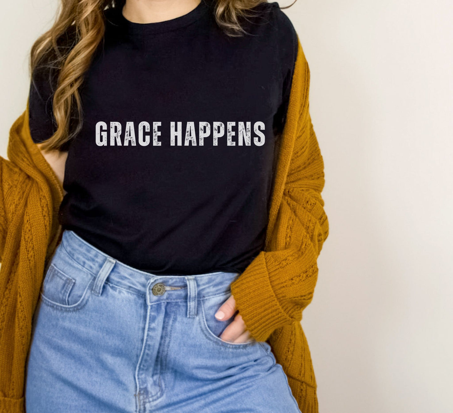 Grace Happens T-Shirt - Halleluiah!