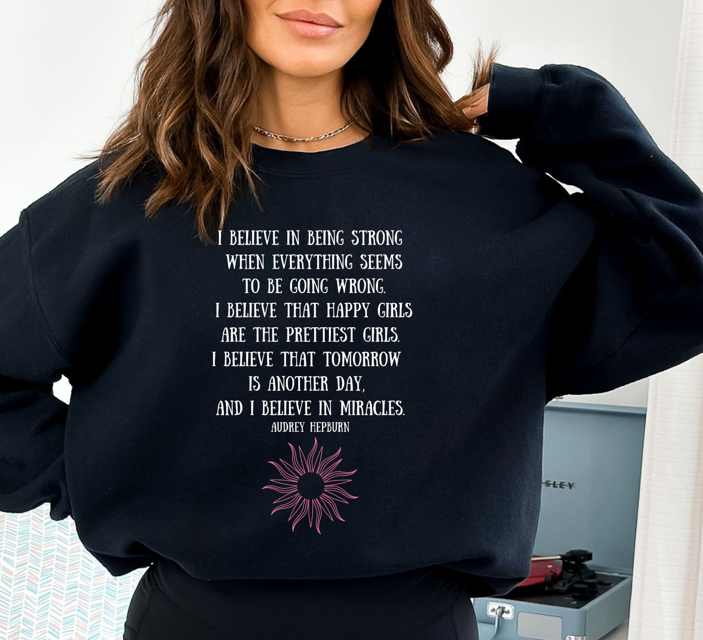 Be Strong Sweatshirt - Good Morning Sunshine