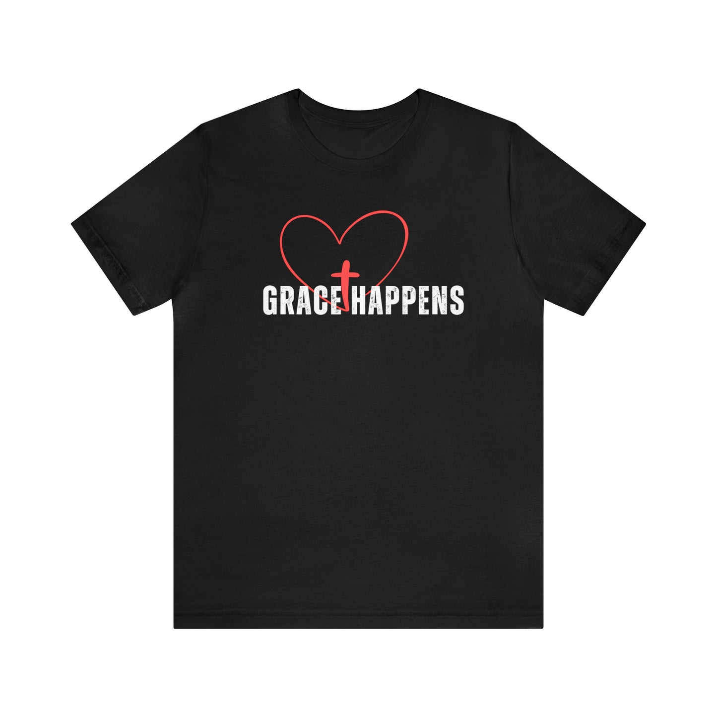 Grace Happens T-Shirt - Cross My Heart