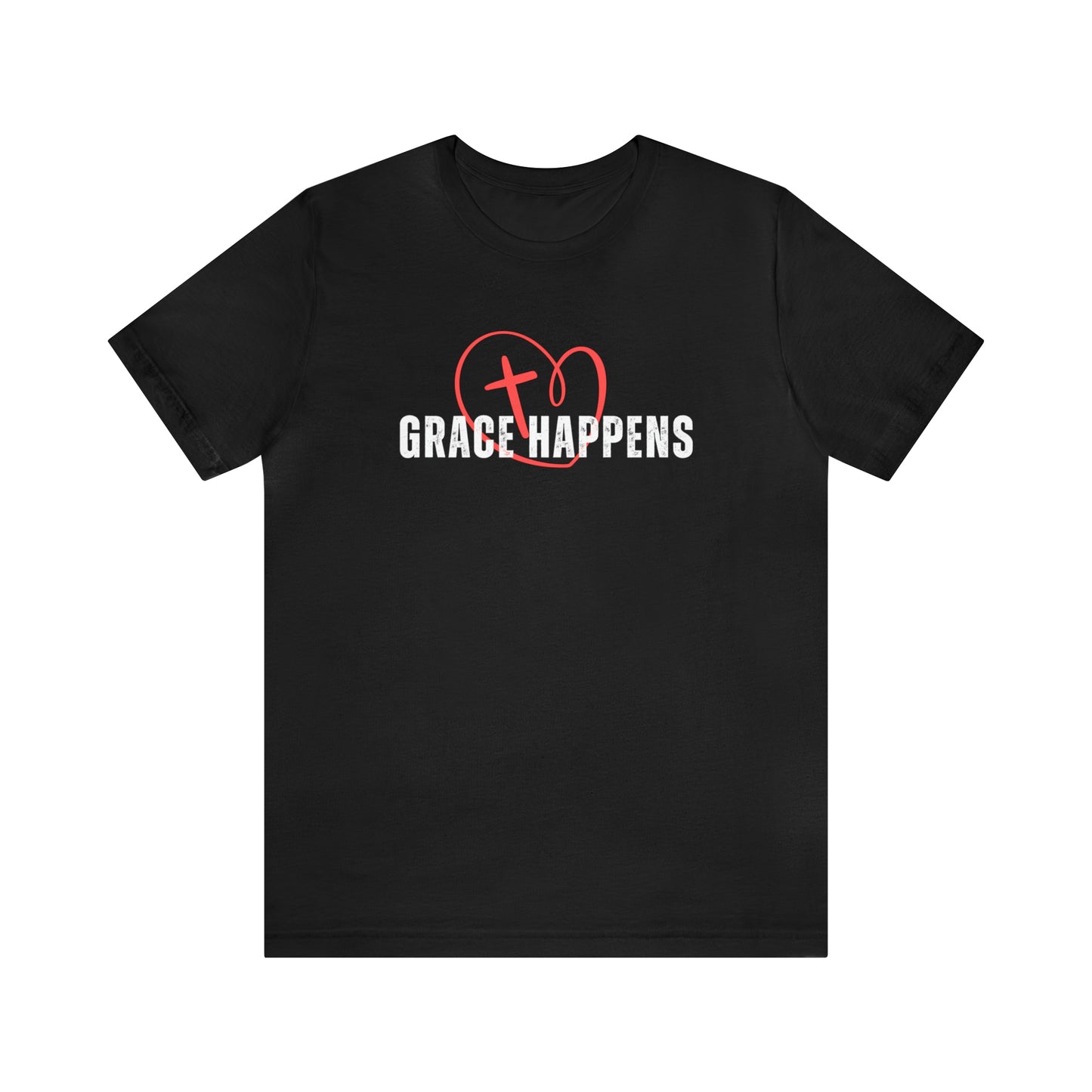 Grace Happens T-Shirt - Criss Cross my Heart