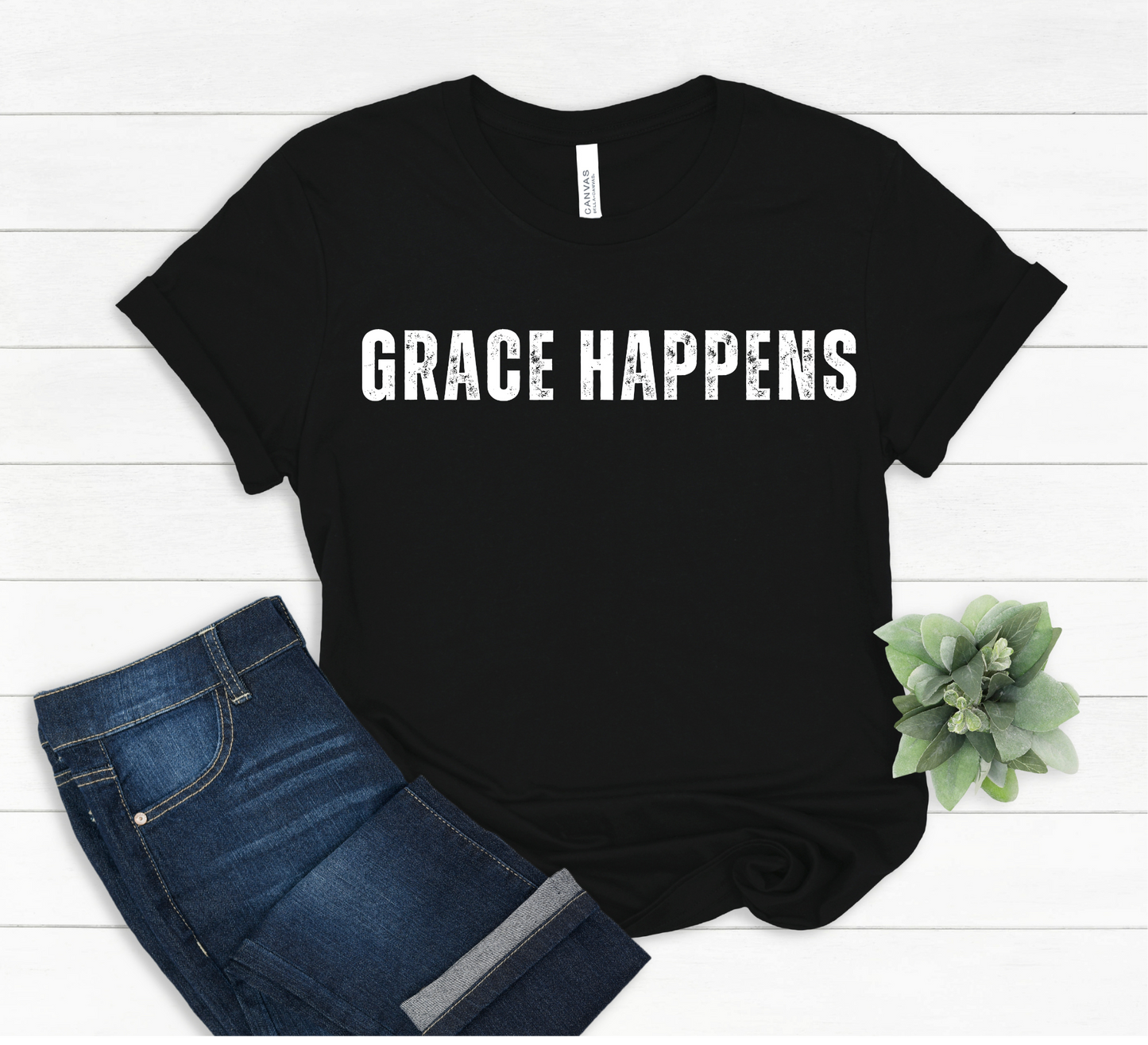 Grace Happens T-Shirt - Halleluiah!