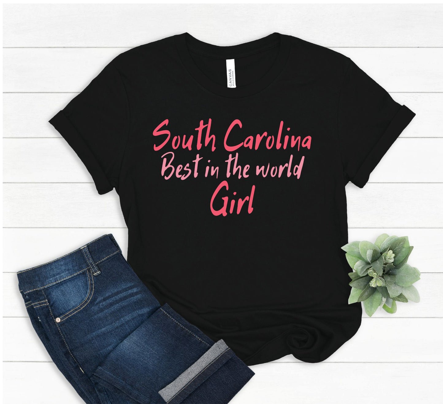 South Carolina Best in the World Girl T-Shirt - Sweet Carolina
