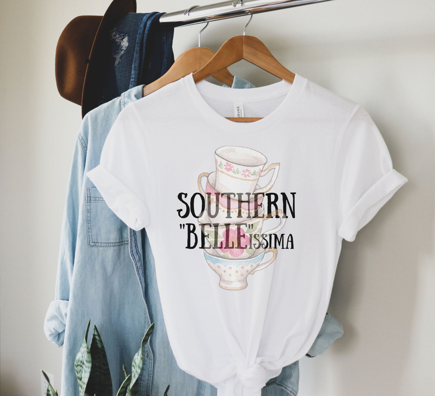 Southern "Belle"issima T-Shirt - Tea Time
