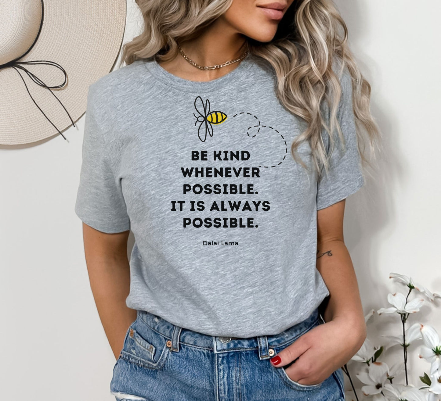 Be Kind T-Shirt - Dalai Lama